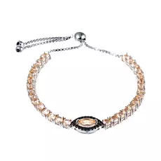 Браслет декоративный из серебра SY-357018-B_BT_002_WG