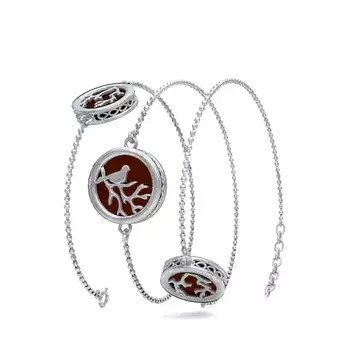 Браслет декоративный из серебра W10009-1RV