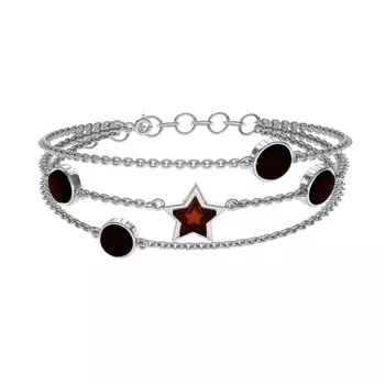 Браслет декоративный из серебра W10013RV