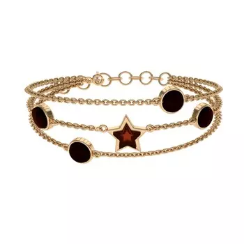 Браслет декоративный из серебра W10013ZK