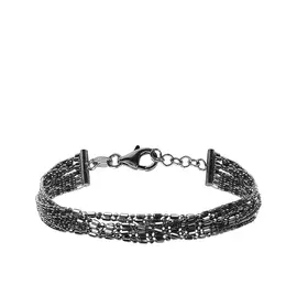 Браслет декоративный из серебра XBR04417-Rt
