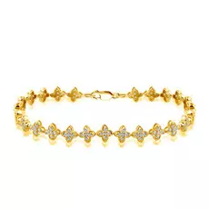 Браслет декоративный из золота 01Б640134