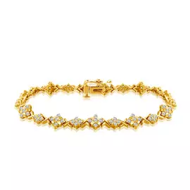 Браслет декоративный из золота 01Б640154