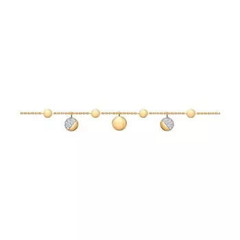 Браслет декоративный из золота 050992