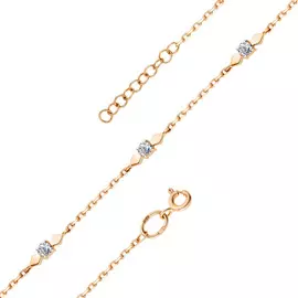 Браслет декоративный из золота 53191-100