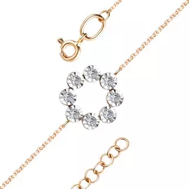 Браслет декоративный из золота 53232-100