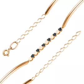 Браслет декоративный из золота 53673-102