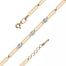 Браслет декоративный из золота 53807-100