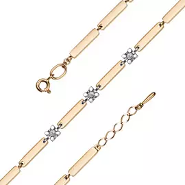 Браслет декоративный из золота 53931-100