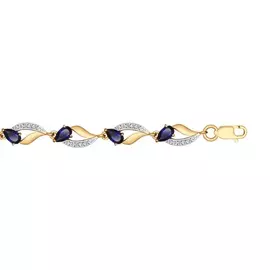 Браслет декоративный из золота 750233