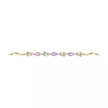 Браслет декоративный из золота 750313