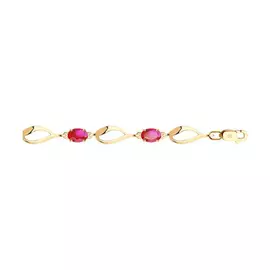 Браслет декоративный из золота 750344