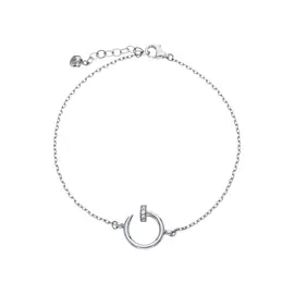 Браслет декоративный из золота CRT134-B-W