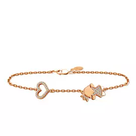 Браслет декоративный из золота R3301854