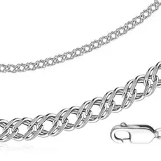 Браслет из платины НЦ 41-076 D 0,80/