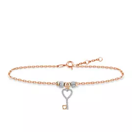 Браслет на ногу декоративный из золота 23611009