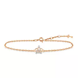 Браслет на ногу декоративный из золота 23611013