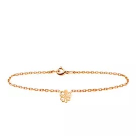 Браслет на ногу декоративный из золота Д0268-050931