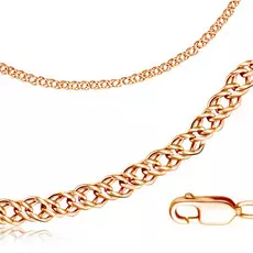 Браслет пустотелый из золота R01000501