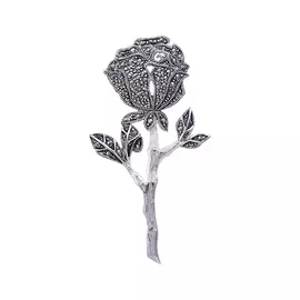 Брошь из серебра 45FL0038R_BR_MZ_WG