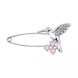 Брошь из серебра 94-140-00537-1