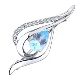 Брошь из серебра 94-340-01045-1