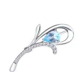 Брошь из серебра 94-340-01049-1