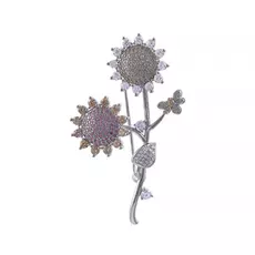 Брошь из серебра B035_BR_001_WG