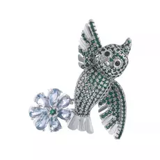 Брошь из серебра B32038-BW_BR_US_002_WG