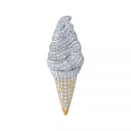 Брошь из серебра C00246_BR_001_WJ