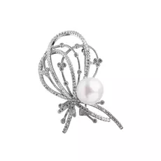 Брошь из серебра SAM186B