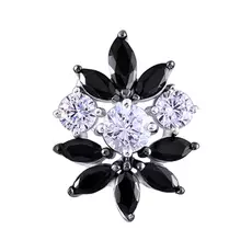 Брошь из серебра SO-B0198BB_BR_001_WG