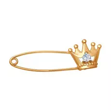 Брошь из золота 040222