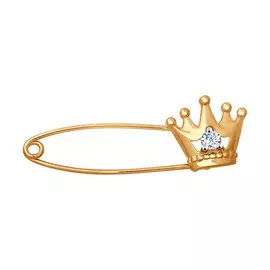 Брошь из золота 040222