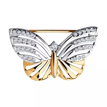 Брошь из золота 040263