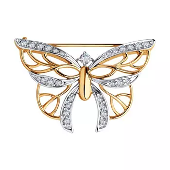 Брошь из золота 040266