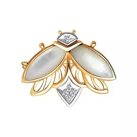 Брошь из золота 1040030