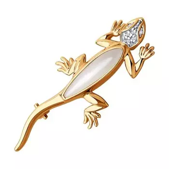 Брошь из золота 1040035