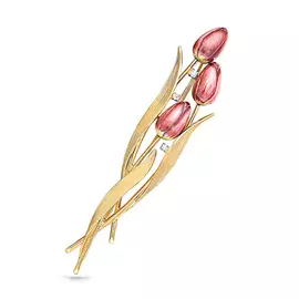 Брошь из золота 15-21003-1022