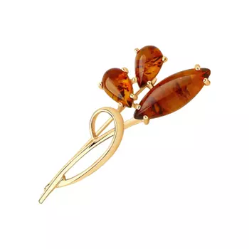 Брошь из золота 51-340-00775-1