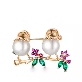 Брошь из золота 6180064