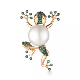 Брошь из золота 6180068