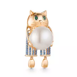 Брошь из золота 6180069