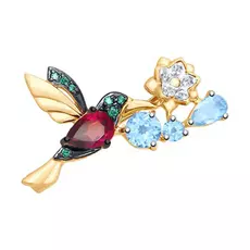 Брошь из золота 740200