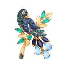 Брошь из золота 740216