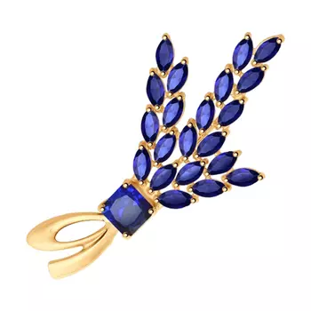 Брошь из золота 740224