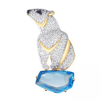 Брошь из золота 740225