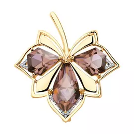 Брошь из золота 740243