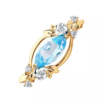 Брошь из золота 740249