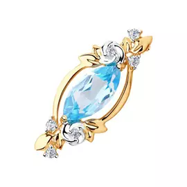 Брошь из золота 740249